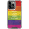 Keep Calm Love Is Love iPhone 15 Pro Clear Case
