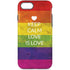 Keep Calm Love Is Love iPhone 8 Pro Case
