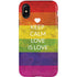 Keep Calm Love Is Love iPhone X Pro Case