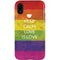 Keep Calm Love Is Love iPhone XR Pro Case