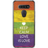 Keep Calm Love Is Love LG K51/Q51 Clear Case