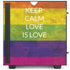 Keep Calm Love Is Love NZXT H510 Compact ATX Mid-Tower Case Skin