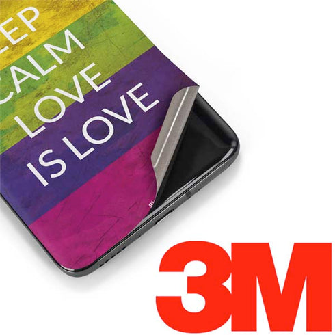 Keep Calm Love Is Love OnePlus 7 Pro Skin
