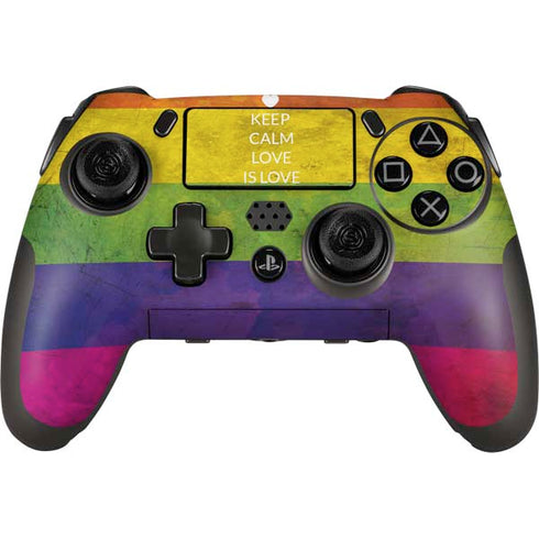 Keep Calm Love Is Love PlayStation Scuf Vantage 2 Controller Skin