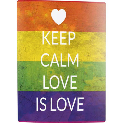 Keep Calm Love Is Love PS5 Digital Edition Bundle Skin