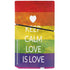 Keep Calm Love Is Love PS5 Slim Disk Console Skin