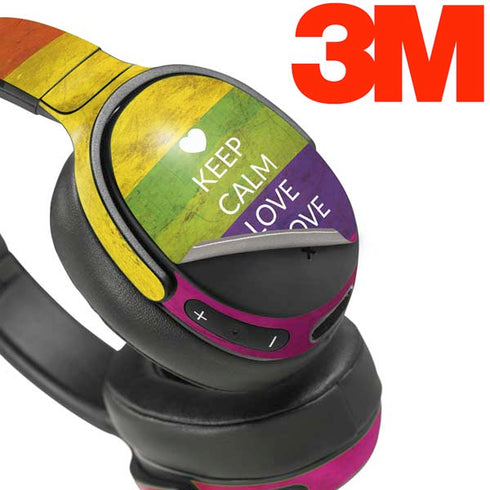 Keep Calm Love Is Love Skullcandy Venue Skin