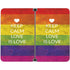 Keep Calm Love Is Love Surface Duo Skin