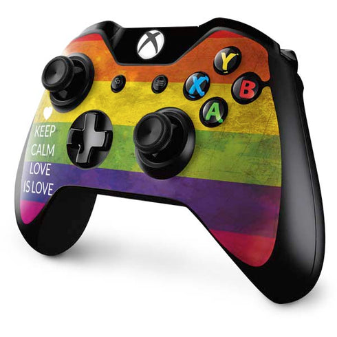 Keep Calm Love Is Love Xbox One Controller Skin