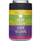 Keep Calm Love Is Love Yeti Colster Can Insulator Skin