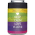 Keep Calm Love Is Love Yeti Colster Can Insulator Skin