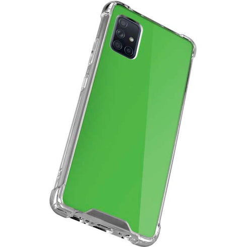 Kelly Green Galaxy A71 5G Clear Case