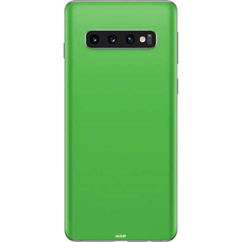 Kelly Green Galaxy S10 Skin