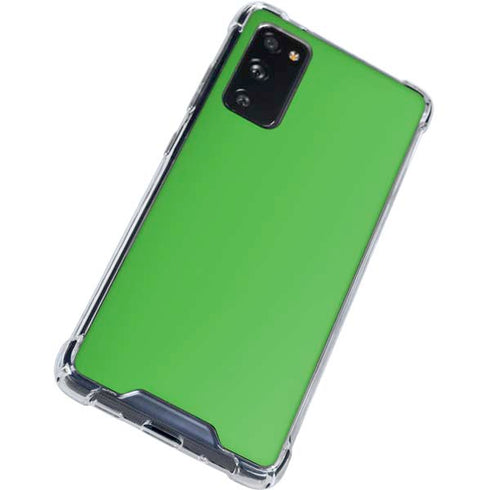 Kelly Green Galaxy S20 FE Clear Case