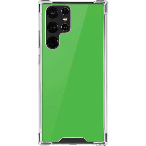 Kelly Green Galaxy S22 Ultra Clear Case