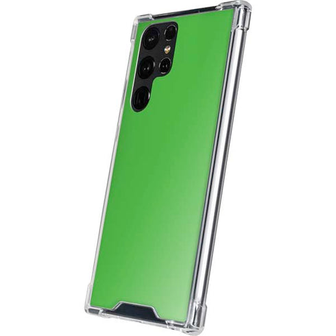 Kelly Green Galaxy S22 Ultra Clear Case