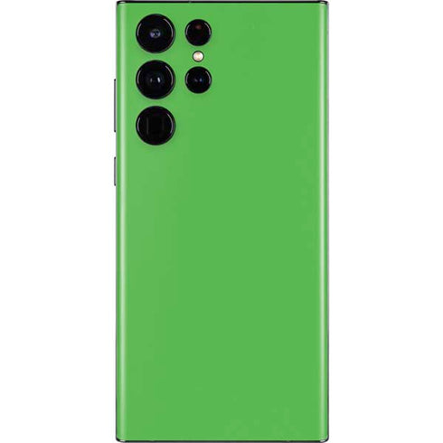 Kelly Green Galaxy S22 Ultra Skin