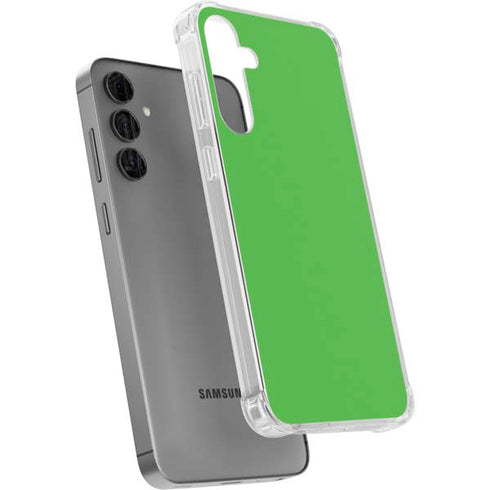 Kelly Green Galaxy S24 Plus Clear Case