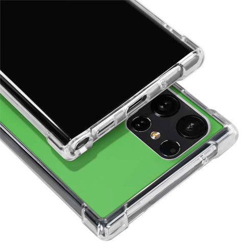 Kelly Green Galaxy S24 Ultra Clear Case