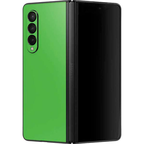 Kelly Green Galaxy Z Fold3 5G Skin
