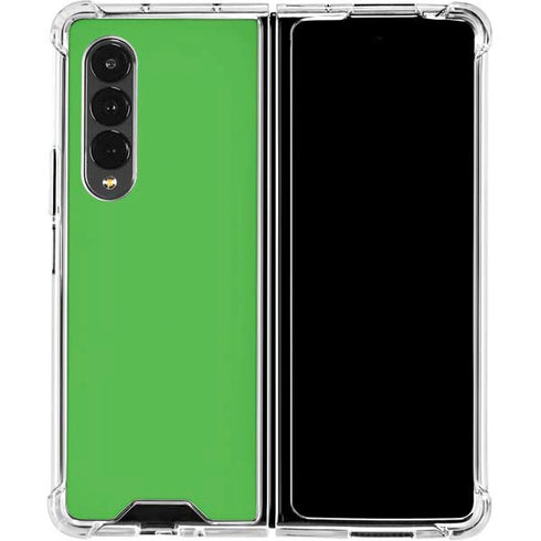 Kelly Green Galaxy Z Fold4 5G Clear Case
