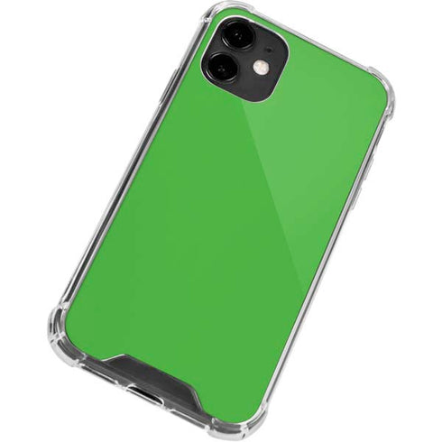 Kelly Green iPhone 12 Clear Case