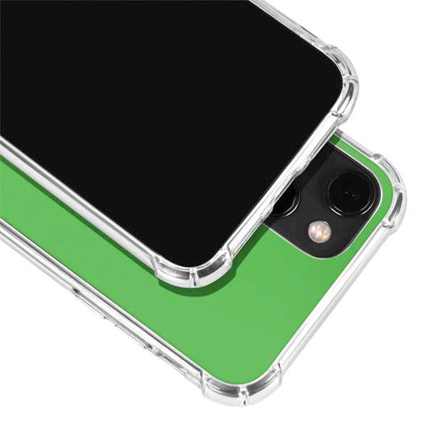 Kelly Green iPhone 14 Clear Case