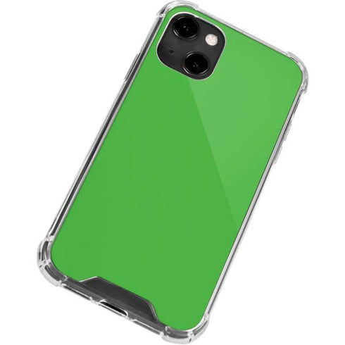 Kelly Green iPhone 14 Clear Case