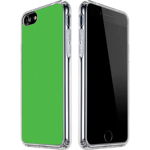 Kelly Green iPhone SE (2nd & 3rd Gen) Clear Case