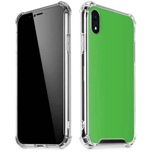 Kelly Green iPhone XR Clear Case