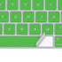 Kelly Green Magic Keyboard Skin