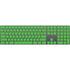 Kelly Green Magic Keyboard with Numeric Keypad Skin