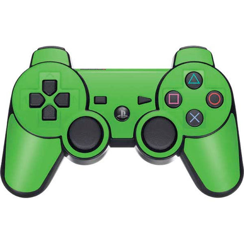 Kelly Green PS3 Dual Shock wireless controller Skin