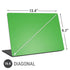 Kelly Green Universal Laptop 16.6in (13.4 x 9.7in) Skin