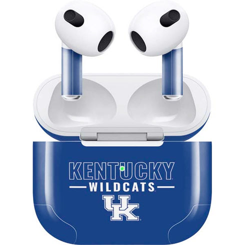 University of Kentucky Wildcats Apple AirPods (3rd Gen 2021) Skin