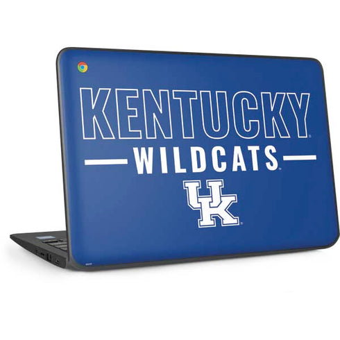 University of Kentucky Wildcats HP Chromebook Skin