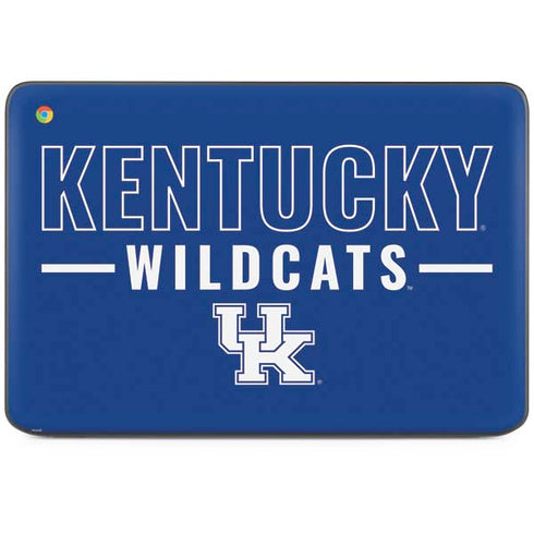 University of Kentucky Wildcats HP Chromebook Skin