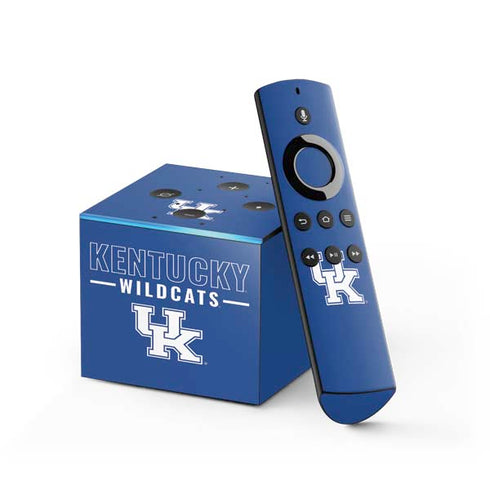 University of Kentucky Wildcats Fire TV Cube Skin