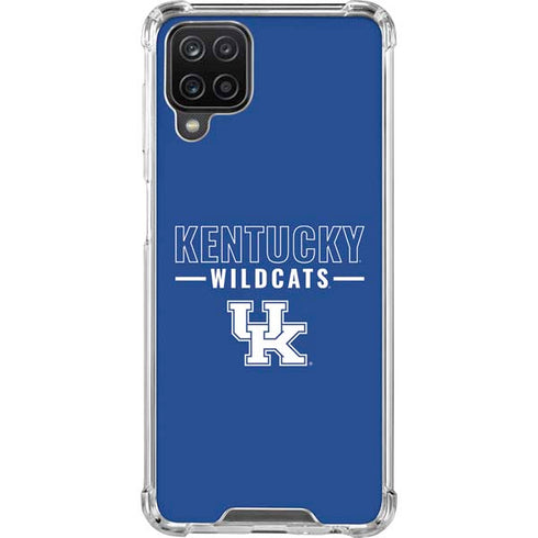University of Kentucky Wildcats Galaxy A12 Clear Case