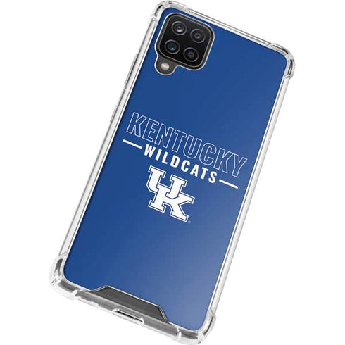 University of Kentucky Wildcats Galaxy A12 Clear Case