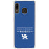University of Kentucky Wildcats Galaxy A20 Clear Case
