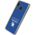 University of Kentucky Wildcats Galaxy A20 Clear Case