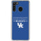 University of Kentucky Wildcats Galaxy A21 Clear Case