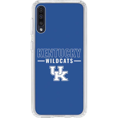 University of Kentucky Wildcats Galaxy A50 Clear Case