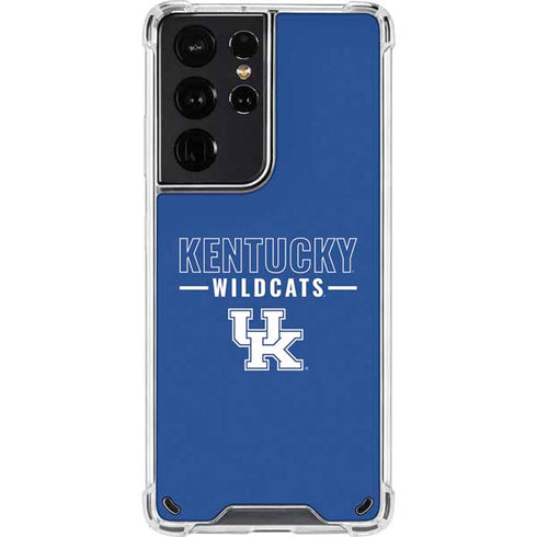 University of Kentucky Wildcats Galaxy S21 Ultra 5G Clear Case