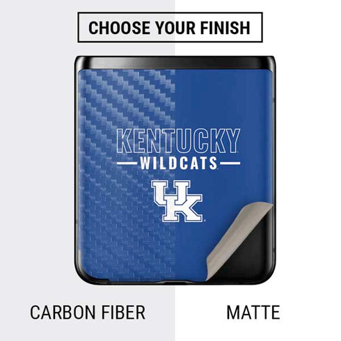 University of Kentucky Wildcats Galaxy Z Flip Skin