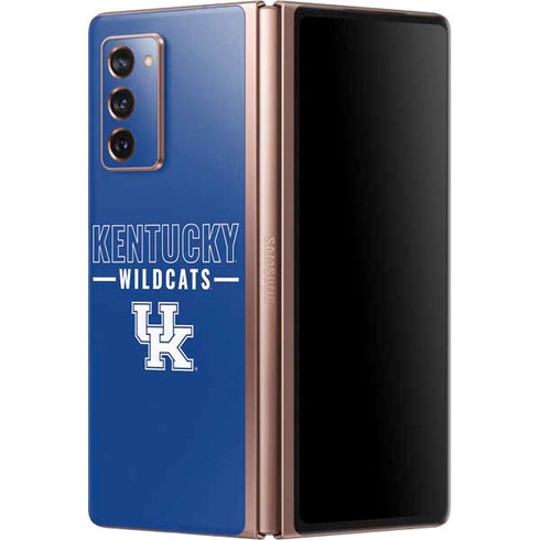 University of Kentucky Wildcats Galaxy Z Fold2 5G Skin