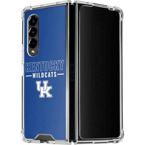 University of Kentucky Wildcats Galaxy Z Fold4 5G Clear Case