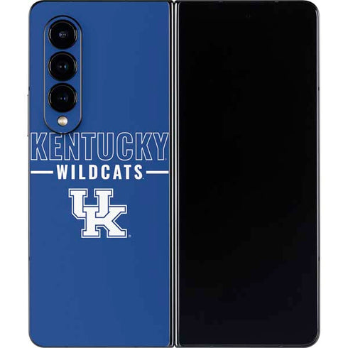 University of Kentucky Wildcats Galaxy Z Fold4 5G Skin