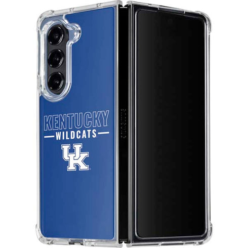 University of Kentucky Wildcats Galaxy Z Fold5 5G Clear Case